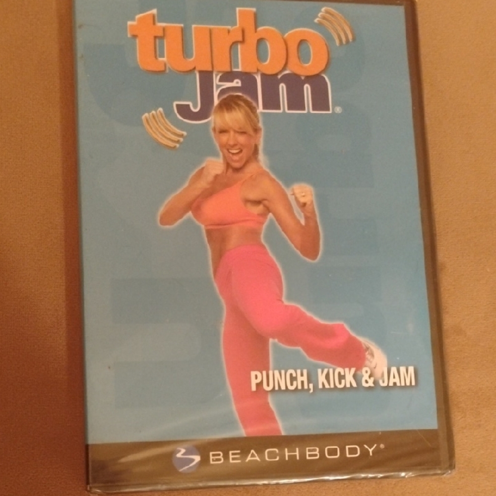 Beachbody Turbo Jam DVD - Blue and Pink